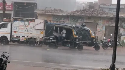 मुजफ्फरनगर में सुबह सुबह तेज हवाओं के साथ हुई बारिश, लोगों को गर्मी से मिली राहत