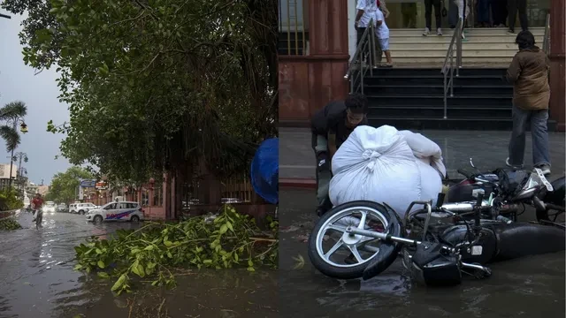आंधी-बारिश ने मचाई तबाही, यूपी में 5 की मौत; एमपी में एंबुलेंस पर गिरा पेड़