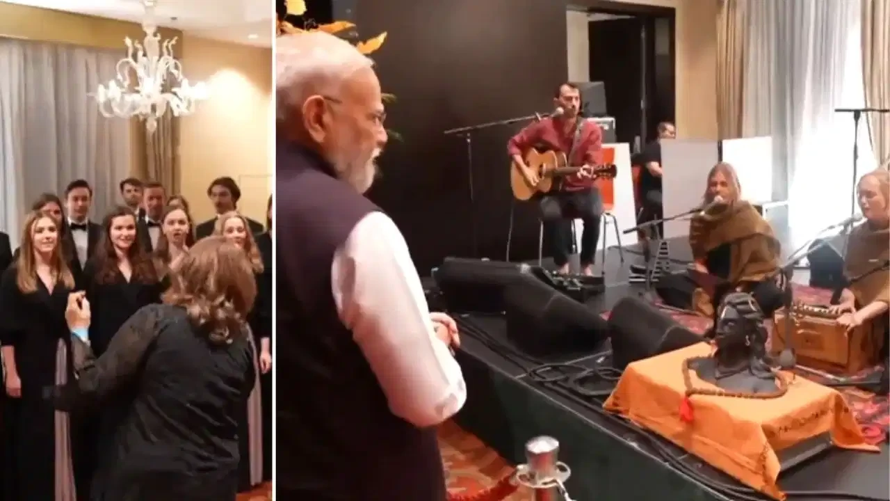 स्लोवाकिया पहुंचे पीएम मोदी, 'वंदे मातरम' और लोकनृत्य से हुआ भव्य स्वागत