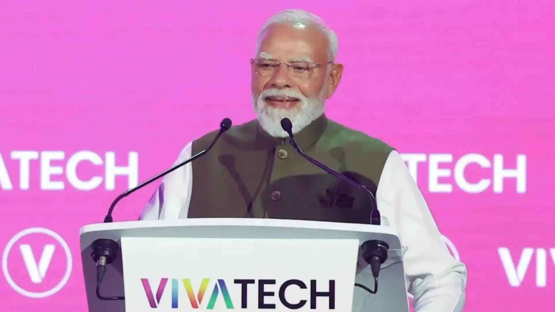 VivaTech 2026 में बोले पीएम मोदी- भारत के लिए AI का मतलब ‘ऑल इंक्लूसिव’ है