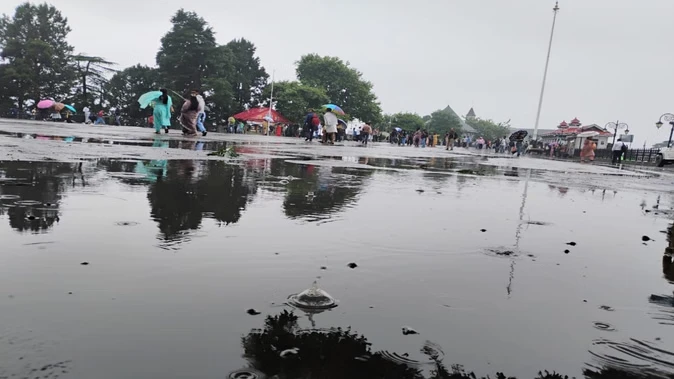 हिमाचल में मानसून सक्रिय, कई जिलों में हल्की से मध्यम बारिश जारी