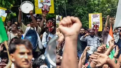 जंतर-मंतर पर CJP का धरना चौथे दिन भी जारी, शिक्षा मंत्री के इस्तीफे की मांग