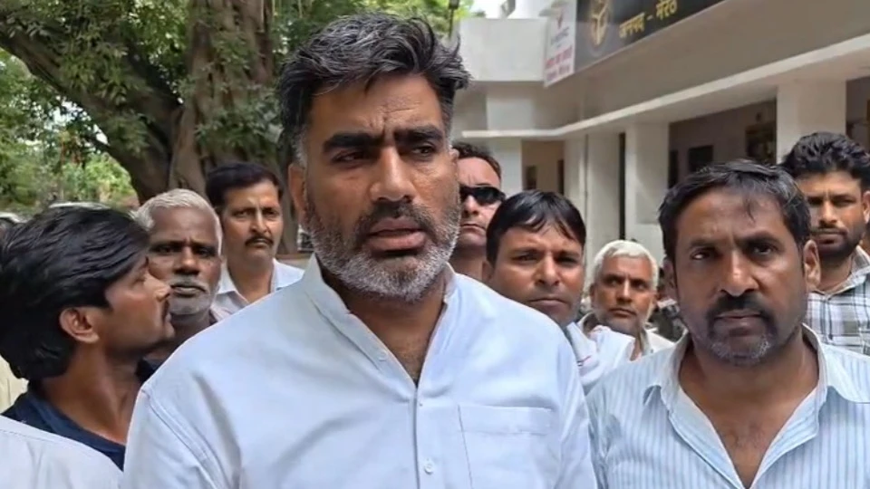 मेरठ: सरधना में तालाब भूमि पर अवैध कब्जा, विधायक ने दिया 3 दिन का अल्टीमेटम