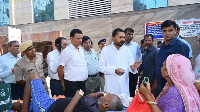 PMCH पहुंचे स्वास्थ्य मंत्री निशांत, प्राचार्य की गैरहाजिरी पर भड़के; जांच के दिए आदेश