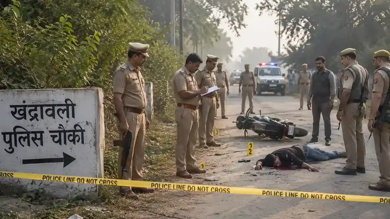 शामली: 50 हजार का इनामी बदमाश मेहताब पुलिस मुठभेड़ में ढेर, दरोगा घायल