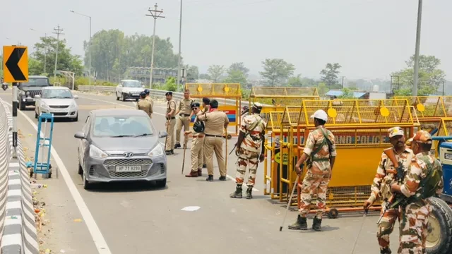 उत्तराखंड बॉर्डर पर कड़ी निगरानी, पांवटा साहिब में हालात सामान्य लेकिन पुलिस सतर्क