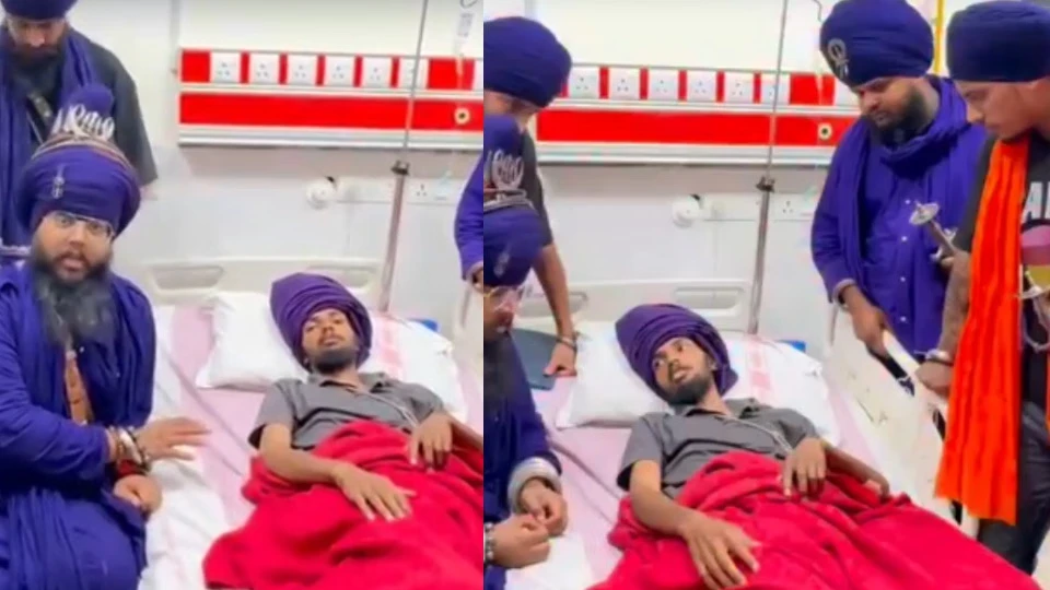 एम्स ऋषिकेश पहुंचे निहंग, घायल साथी से मुलाकात के बाद बोले- इलाज व्यवस्था बेहतर