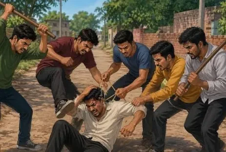 मुजफ्फरनगर: दो सगे भाइयों में जमीन विवाद, मारपीट का वीडियो वायरल