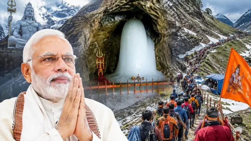 अमरनाथ जाने वाले श्रद्धालुओं को पीएम मोदी का पत्र, 5 अहम संकल्प लेने की अपील