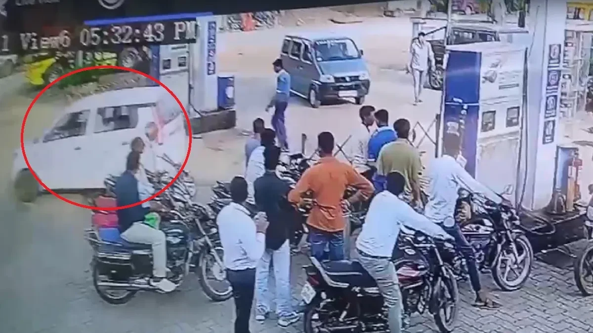 मंदसौर में बड़ा ड्रामा: हथकड़ी लगे आरोपी पुलिस की गाड़ी लेकर फरार
