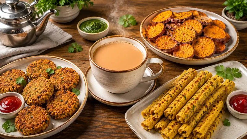 चाय के साथ खाएं ये हेल्दी स्नैक्स, स्वाद के साथ मिलेगा भरपूर पोषण