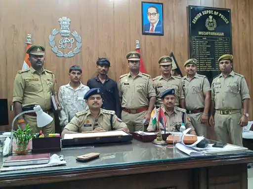 मुजफ्फरनगर: दो युवक गिरफ्तार, चोरी की बाइक और स्कूटी बरामद