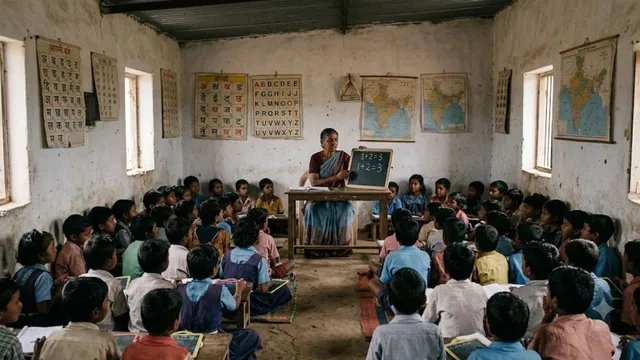 देश के 1 लाख से ज्यादा स्कूल सिर्फ एक शिक्षक के भरोसे, सरकारी रिपोर्ट में खुलासा