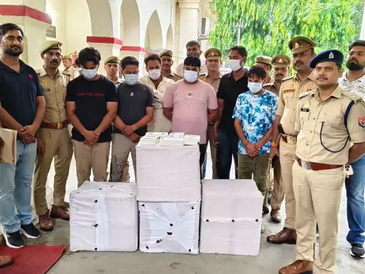 मुजफ्फरनगर: नशे के बड़े नेटवर्क का खुलासा, 76,800 प्रतिबंधित NRX कैप्सूल के साथ 6 तस्कर गिरफ्तार