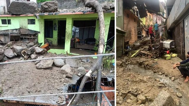 भारी बारिश से चंबा बेहाल, कई घर क्षतिग्रस्त; प्रशासन राहत कार्य में जुटा