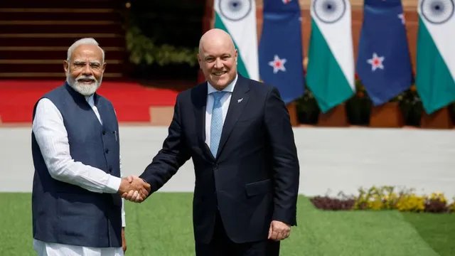 PM मोदी के दौरे से पहले न्यूजीलैंड PM का बड़ा ऐलान, 57% निर्यात पर नहीं लगेगा टैरिफ