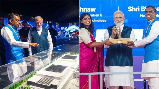 गुजरात: पीएम मोदी ने किया सेमीकंडक्टर यूनिट का शुभारंभ, इंजीनियरों से किया संवाद