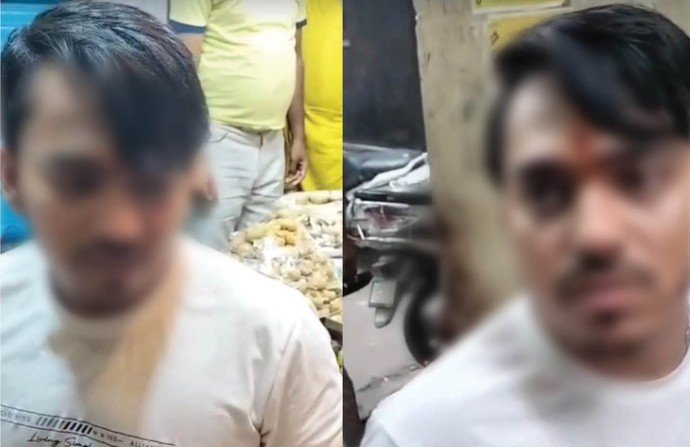 बांके बिहारी मंदिर में दूसरे समुदाय के युवक संग पहुंची युवती, पहचान खुलते ही हंगामा