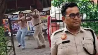 महिला को थप्पड़ मारने वाले एडिशनल DCP संदीप लांबा पर एक्शन, जंतर-मंतर ड्यूटी से हटाया