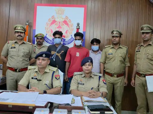 मुजफ्फरनगर में राहगीरों से लूट करने वाले तीन बदमाश 24 घंटे में गिरफ्तार, 28,500 रुपये बरामद