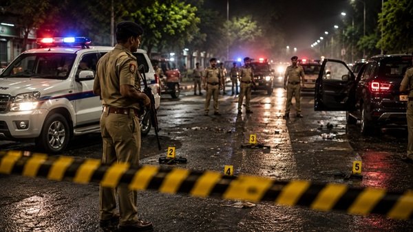 गुरुग्राम में बड़ा एनकाउंटर, दीपक नांदल गैंग के चार शूटर ढेर; 3 पुलिसकर्मी घायल