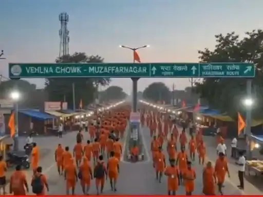 मुजफ्फरनगर पुलिस की अनोखी पहल, AI वीडियो के जरिए कांवड़ियों को बताए सुरक्षा के नियम