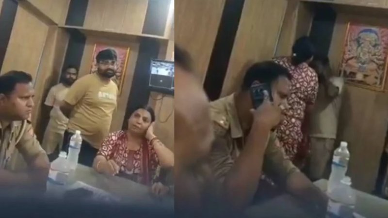 सुल्तानपुर: भाजपा नेत्री का चौकी में युवक को थप्पड़ मारने का वीडियो वायरल, एफआईआर दर्ज