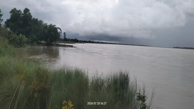 पीलीभीत में नदियों का बढ़ा जलस्तर, शारदा नदी उफनाई; कक्षा 8 तक के स्कूल बंद