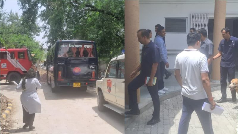 नोएडा डीएम कार्यालय को बम से उड़ाने की धमकी, सुरक्षा एजेंसियों ने चलाया सर्च ऑपरेशन
