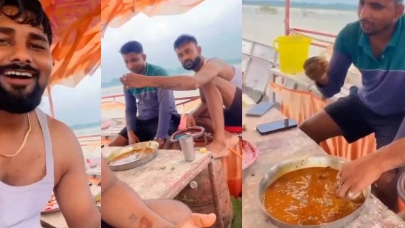 अयोध्या: सरयू नदी के बीच नाव पर बीयर और मटन पार्टी का वीडियो वायरल, जांच में जुटी पुलिस