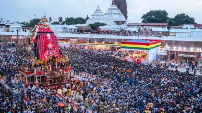 जगन्नाथ रथयात्रा के दौरान मची अफरा-तफरी, दो श्रद्धालुओं की मौत; 150 से ज्यादा अस्पताल पहुंचे