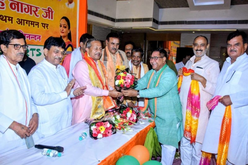 मुजफ्फरनगर पहुंचे BJP के क्षेत्रीय अध्यक्ष नवाब सिंह नागर, बोले- संगठन ही हमारी सबसे बड़ी ताकत