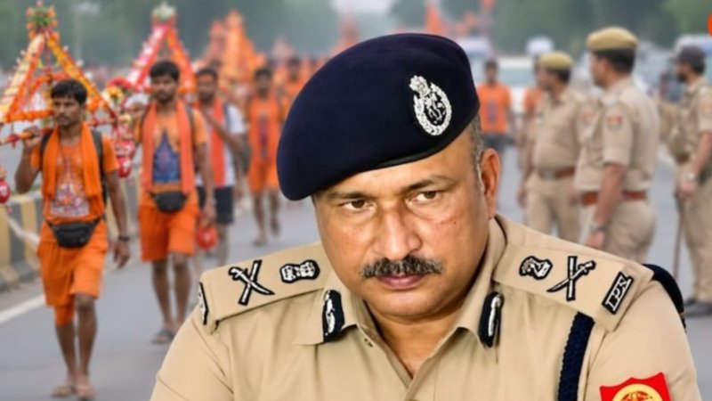 यूपी में कांवड़ यात्रा की ड्रोन से होगी निगरानी, डीजीपी ने पुलिस अधिकारियों को दिए सख्त निर्देश