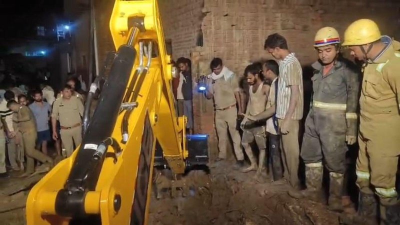 मुजफ्फरनगर में बारिश का कहर, मकान गिरने से 4 बच्चों समेत 5 की मौत; दो घायल