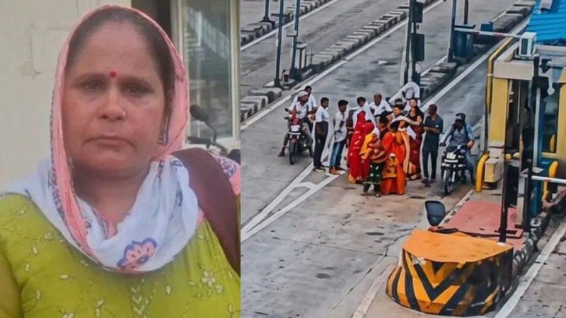 शामली: टोल प्लाजा पर भाकियू महिला नेता से मारपीट का आरोप, CCTV वीडियो वायरल
