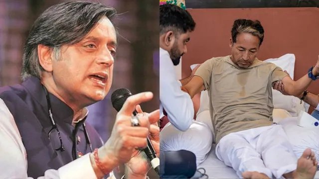 सोनम वांगचुक से अनशन खत्म करने की अपील, शशि थरूर ने लिखा खुला पत्र