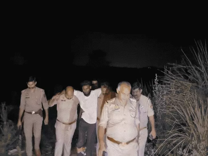 मुजफ्फरनगर: पुलिस मुठभेड़ में 20 हजार का इनामी बदमाश शाहिद गिरफ्तार