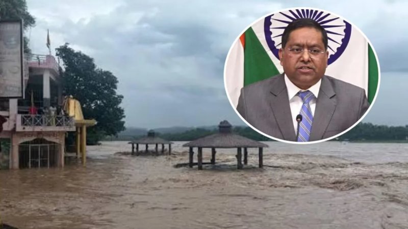 चिनाब बाढ़ पर पाकिस्तान के आरोपों को भारत ने बताया बेबुनियाद, विदेश मंत्रालय ने दिया जवाब