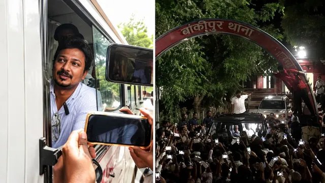 त्रिशा टिप्पणी मामले में 90 मिनट की पूछताछ के बाद बाहर आए उदयनिधि स्टालिन, समर्थकों ने किया जोरदार स्वागत