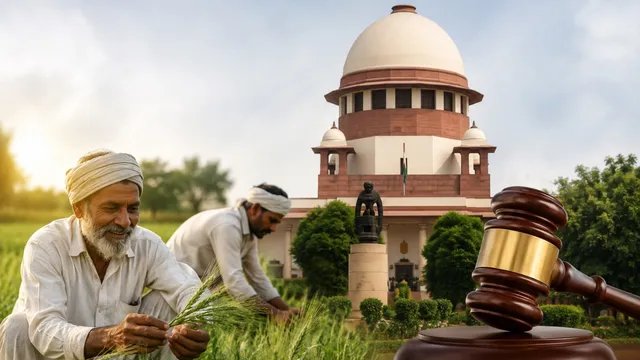 कर्नाटक के किसानों को सुप्रीम कोर्ट से राहत, जमीन का मुआवजा 5 लाख से बढ़ाकर 6.5 लाख रुपये प्रति एकड़ किया