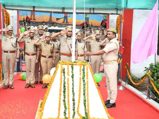 मुजफ्फरनगर: पुलिस ने देशभक्ति और कर्तव्यनिष्ठा के संदेश के साथ मनाया 80वां स्वतंत्रता दिवस