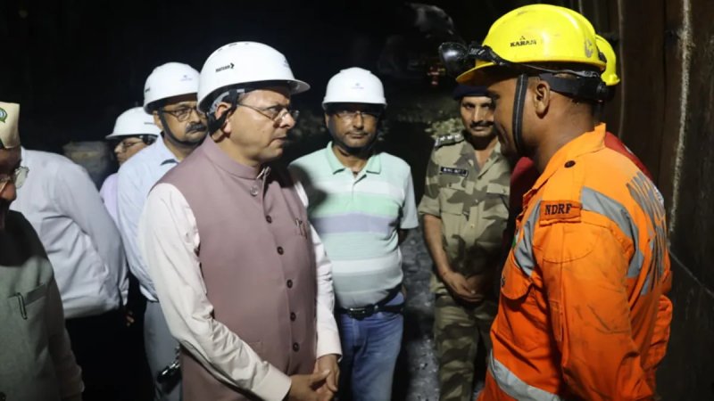 चमोली टनल हादसा: 7 मजदूरों की मौत, 3 लापता; CM धामी मौके पर पहुंचे