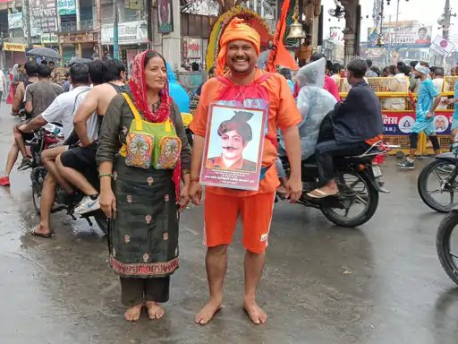 शिवभक्ति के साथ देशभक्ति का संदेश, हरिद्वार से मुजफ्फरनगर लाई गई विशेष कांवड़