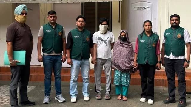 दिल्ली में ISI समर्थित जासूसी नेटवर्क का पर्दाफाश, नवविवाहित दंपती गिरफ्तार