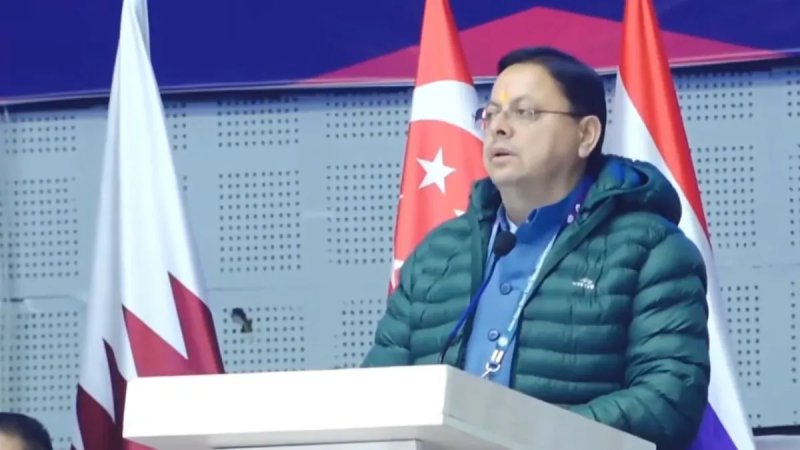 CM धामी ने किया एशियन ओपन शॉर्ट ट्रैक स्पीड स्केटिंग ट्रॉफी का शुभारंभ, 14 देशों के 270+ खिलाड़ी लेंगे हिस्सा