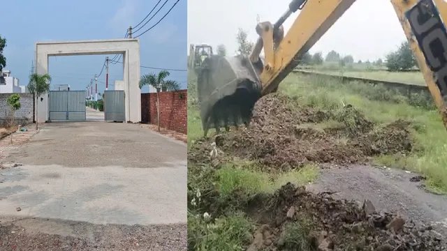 मेरठ में 4 KM के दायरे में 20 से ज्यादा अवैध कॉलोनियां, मेडा ने चलाया ध्वस्तीकरण अभियान