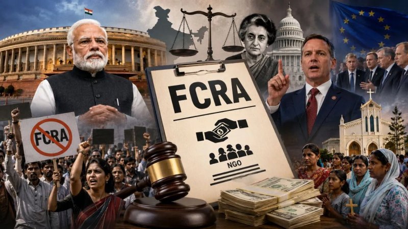 FCRA संशोधन पर अमेरिकी सांसद की टिप्पणी का भारत ने दिया जवाब, कहा- विधायी फैसले संसद करती है