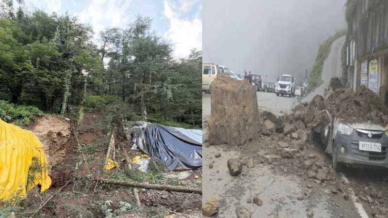 हिमाचल में बारिश का कहर, पुल-पुलिया बहीं; 109 सड़कें बंद, कई जिलों में अलर्ट जारी