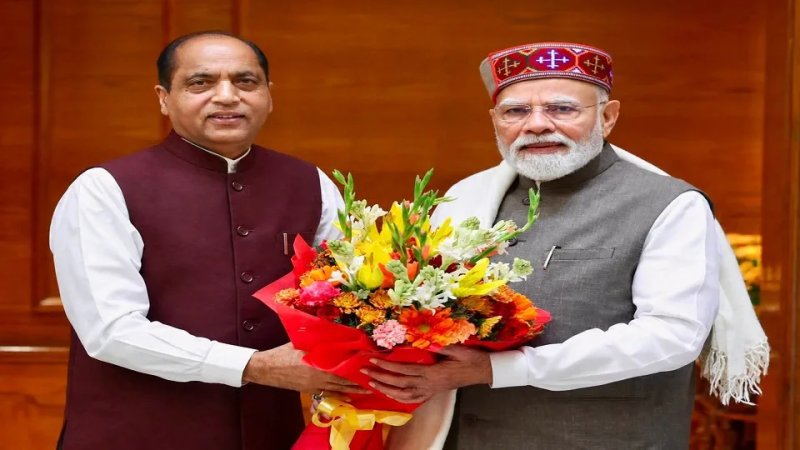 पीएम मोदी से मिले जयराम ठाकुर, हिमाचल के महत्वपूर्ण मुद्दों पर हुई बातचीत
