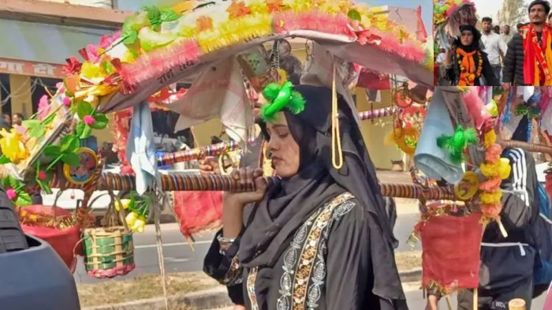 'हम हरिद्वार जाएंगे': तमन्ना मलिक की बुर्के में कांवड़ यात्रा पर प्रशासन की रोक